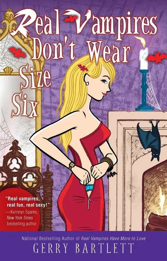 Real Vampires Don't Wear Size Six-Fiction: Romance-買書書 BuyBookBook