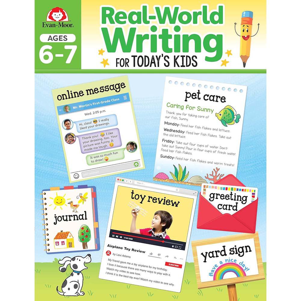 Real-World Writing Activities for Today's Kids (Evan-Moor)-Activity: 學習補充 Learning & Supplemental-買書書 BuyBookBook