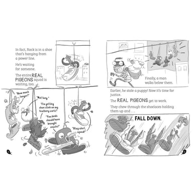 Real Pigeons Nest Hard (Book 3)-Children’s / Teenage fiction: Humorous stories-買書書 BuyBookBook