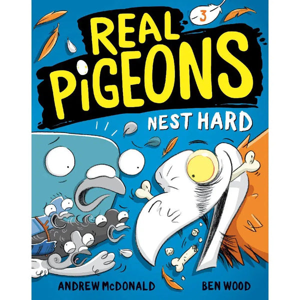 Real Pigeons #03 Nest Hard (Paperback)-Fiction: 幽默搞笑 Humorous-買書書 BuyBookBook