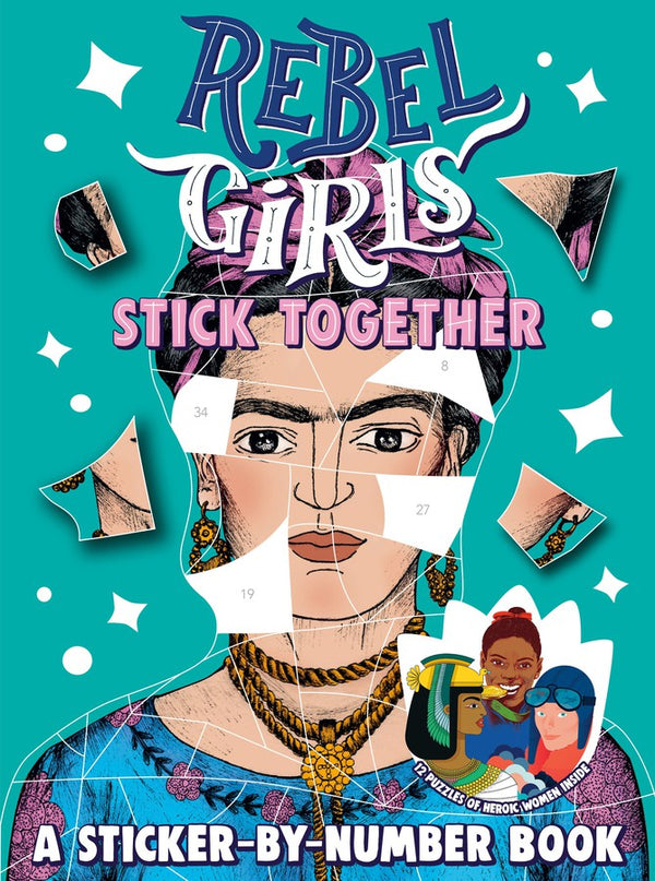 Rebel Girls Stick Together: A Sticker-by-Number Book-Children’s interactive and activity books and kits-買書書 BuyBookBook