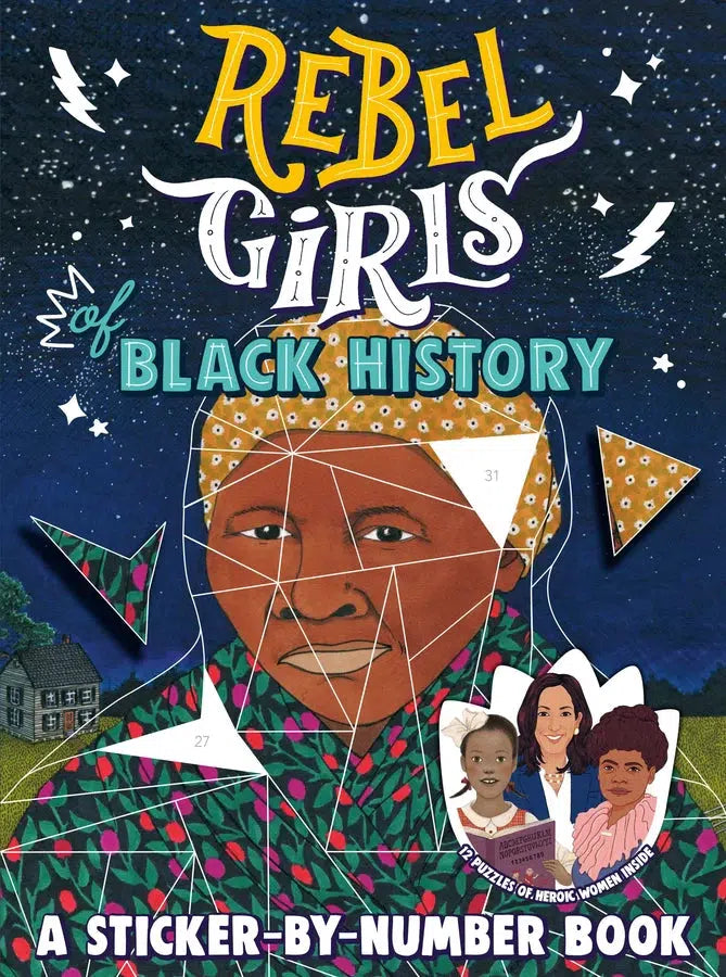 Rebel Girls of Black History: A Sticker-by-Number Book-Children’s interactive and activity books and kits-買書書 BuyBookBook