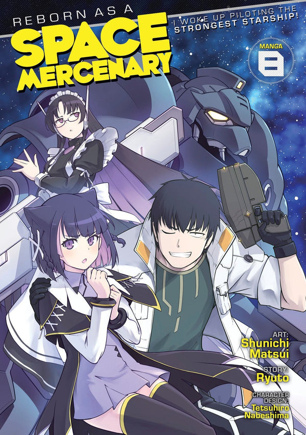 Reborn as a Space Mercenary: I Woke Up Piloting the Strongest Starship! (Manga) Vol. 8-Manga and East Asian style / tradition comic books-買書書 BuyBookBook