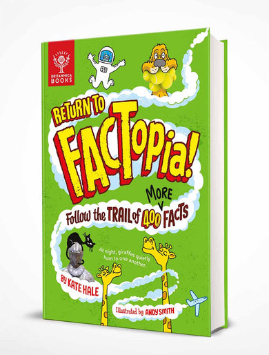 Return to FACTopia!：Follow the Trail of 400 More Facts [Britannica]-Nonfiction: 參考百科 Reference & Encyclopedia-買書書 BuyBookBook
