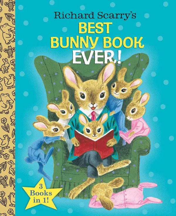 Richard Scarry's Best Bunny Book Ever!-Children’s / Teenage fiction: Classic and traditional-買書書 BuyBookBook