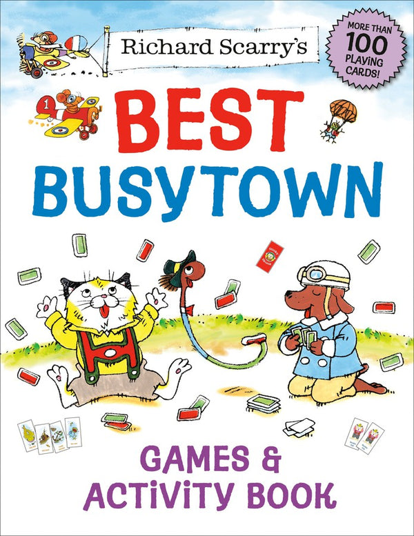 Richard Scarry's Best Busytown Games & Activity Book-Children’s / Teenage fiction: Nature and animal stories-買書書 BuyBookBook