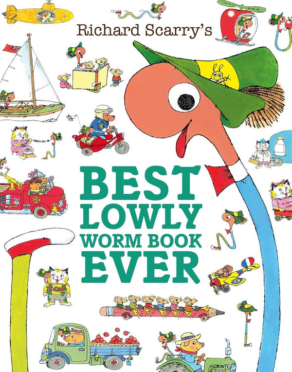 Richard Scarry's Best Lowly Worm Book Ever! (Richard Scarry)-Children’s / Teenage fiction: Humorous stories-買書書 BuyBookBook