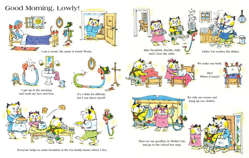 Richard Scarry's Best Lowly Worm Book Ever! (Richard Scarry)-Children’s / Teenage fiction: Humorous stories-買書書 BuyBookBook