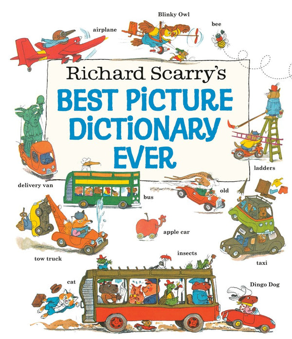 Richard Scarry's Best Picture Dictionary Ever-Children’s / Teenage fiction: General and modern fiction-買書書 BuyBookBook