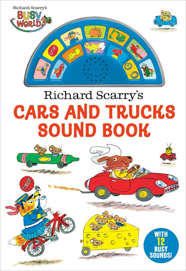 Richard Scarry's Cars and Trucks Sound Book-Children’s / Teenage fiction: General, modern and contemporary fiction-買書書 BuyBookBook