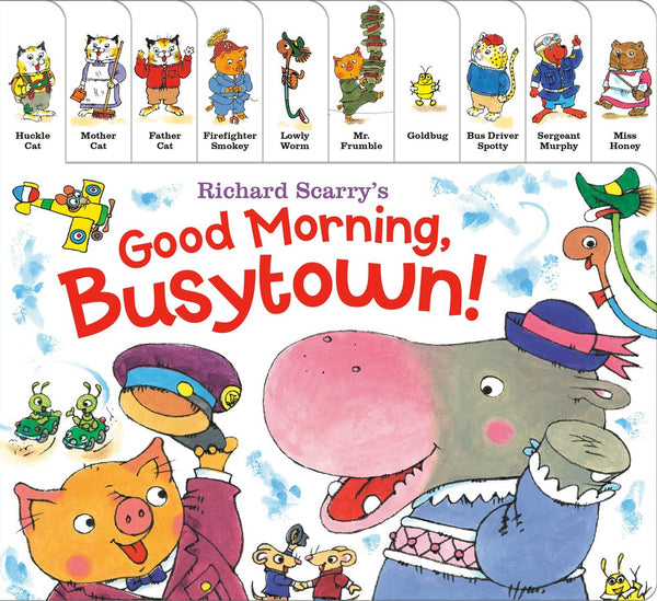 Richard Scarry's Good Morning, Busytown!-Children’s / Teenage fiction: Nature and animal stories-買書書 BuyBookBook