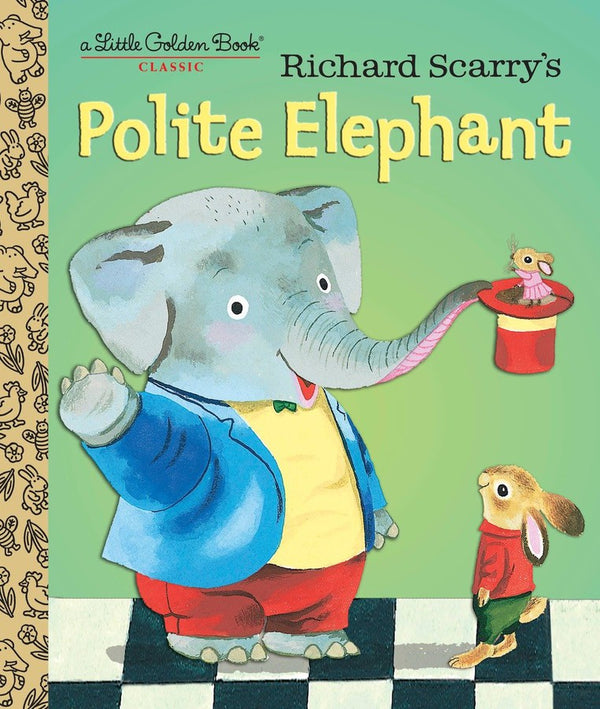 Richard Scarry's Polite Elephant-Children’s / Teenage fiction: Nature and animal stories-買書書 BuyBookBook