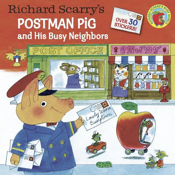 Richard Scarry's Postman Pig and His Busy Neighbors-Children’s / Teenage fiction: General and modern fiction-買書書 BuyBookBook