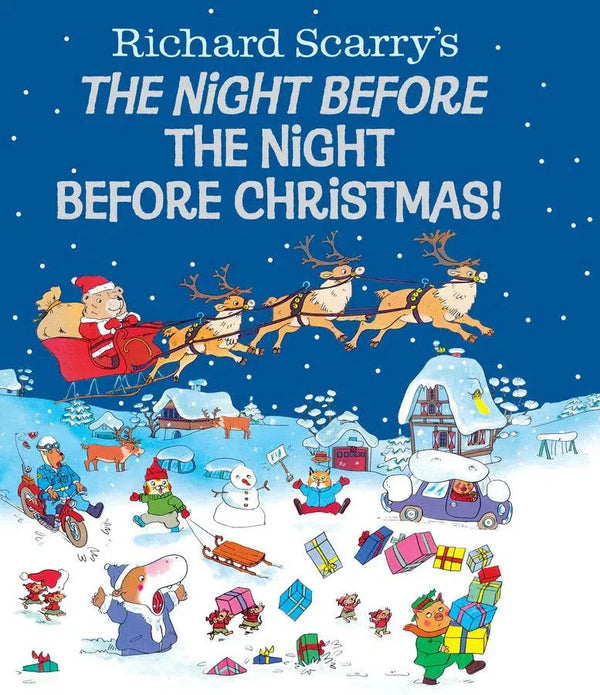 Richard Scarry's The Night Before the Night Before Christmas!-Children’s / Teenage fiction: General and modern fiction-買書書 BuyBookBook