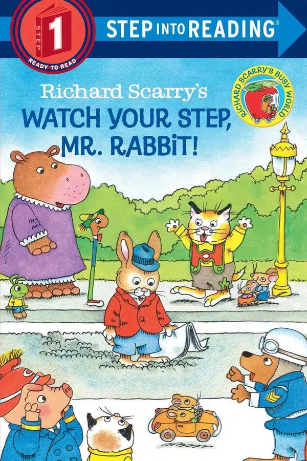 Richard Scarry's Watch Your Step, Mr. Rabbit!-Children’s / Teenage fiction: Nature and animal stories-買書書 BuyBookBook