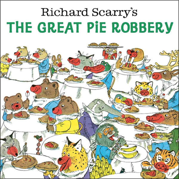 Richard Scarry's The Great Pie Robbery (Richard Scarry)-Fiction: 偵探懸疑 Detective & Mystery-買書書 BuyBookBook
