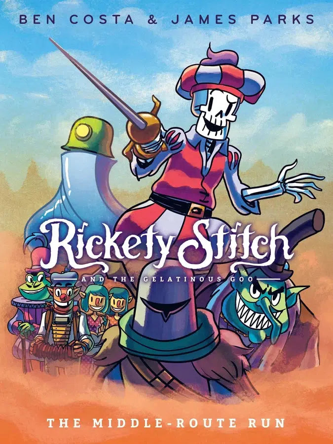 Rickety Stitch and the Gelatinous Goo Book 2: The Middle-Route Run-Graphic novel / Comic book / Manga: genres-買書書 BuyBookBook