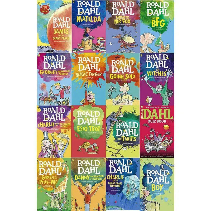 Roald Dahl (正版) Collection (16 Books) Penguin UK