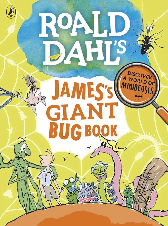 Roald Dahl's James's giant bug book-Nonfiction: 學前基礎 Preschool Basics-買書書 BuyBookBook