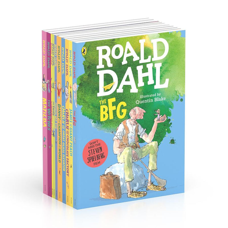 Roald Dahl (正版) Full Colour Collection (10 Books)-Fiction: 經典傳統 Classic & Traditional-買書書 BuyBookBook