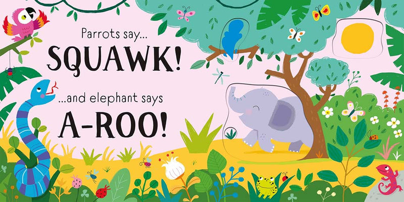 Roarr! (Usborne Slider Sound Books) (Sam Taplin)-Nonfiction: 動物植物 Animal & Plant-買書書 BuyBookBook