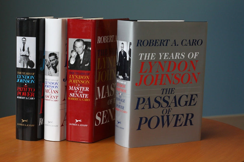 Robert A. Caro's The Years of Lyndon Johnson Set-Biography and memoirs-買書書 BuyBookBook