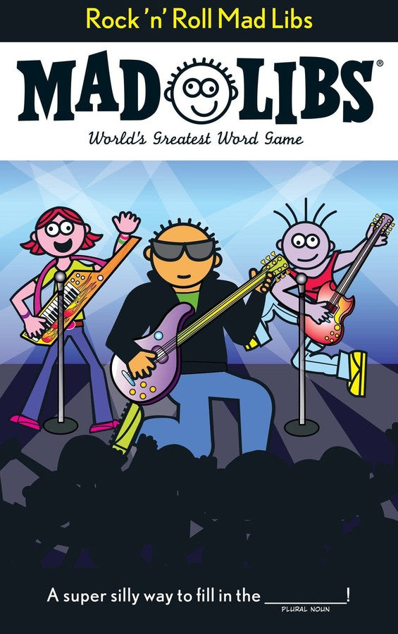 Rock 'n' Roll Mad Libs-Children’s interactive and activity books and kits-買書書 BuyBookBook