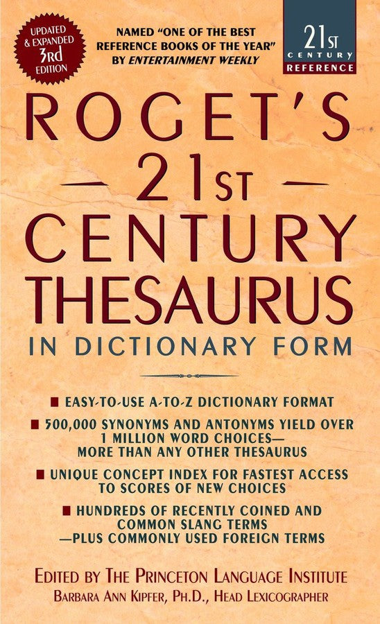 Roget's 21st Century Thesaurus, Third Edition-Language and Linguistics-買書書 BuyBookBook