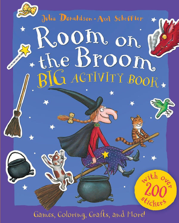 Room on the Broom Big Activity Book-Children’s / Teenage fiction: General and modern fiction-買書書 BuyBookBook