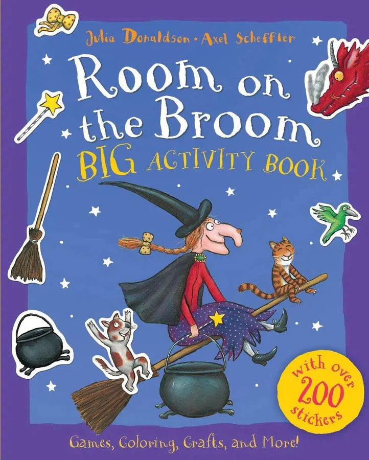 Room on the Broom Big Activity Book-Children’s / Teenage fiction: General and modern fiction-買書書 BuyBookBook