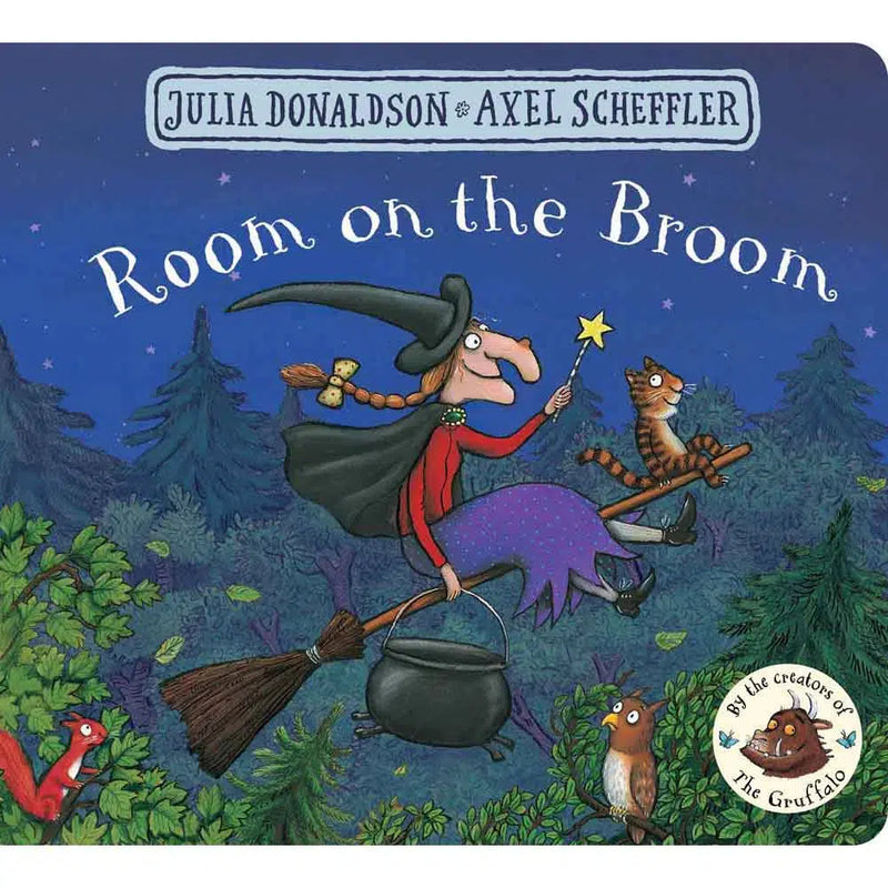 Room on the Broom (Julia Donaldson) (Axel Scheffler)-Fiction: 兒童繪本 Picture Books-買書書 BuyBookBook