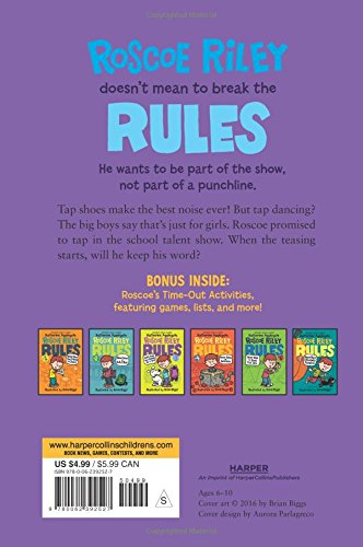 Roscoe Riley Rules #05, Don't Tap-Dance on Your Teacher (Paperback) (Katherine Applegate) - 買書書 BuyBookBook