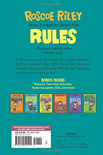 Roscoe Riley Rules #07, Never Race a Runaway Pumpkin (Paperback) (Katherine Applegate) - 買書書 BuyBookBook