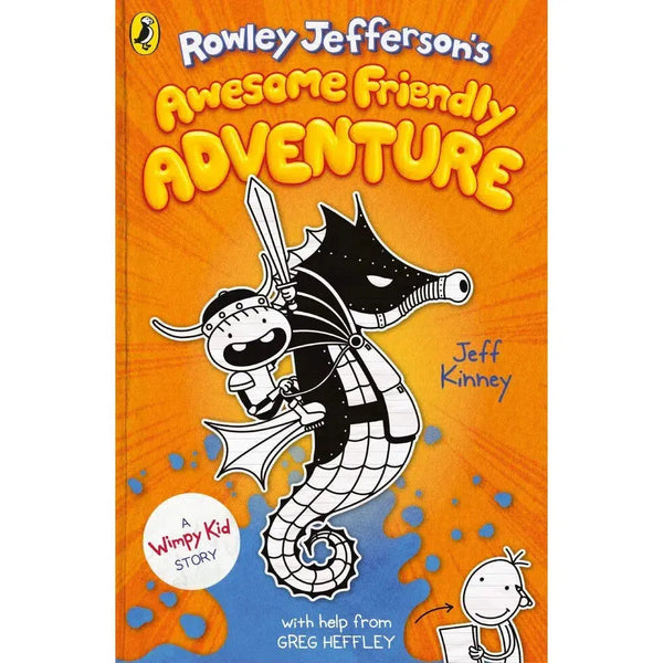 Diary of an Awesome Friendly Kid #02 Rowley Jefferson's Awesome Friendly Adventure (Jeff Kinney)(UK)-Fiction: 幽默搞笑 Humorous-買書書 BuyBookBook