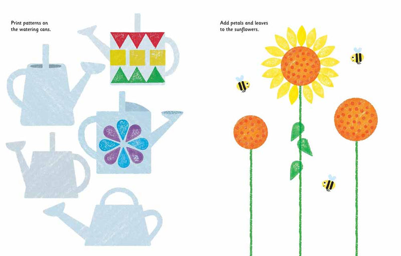 Rubber Stamp Activities Garden Usborne