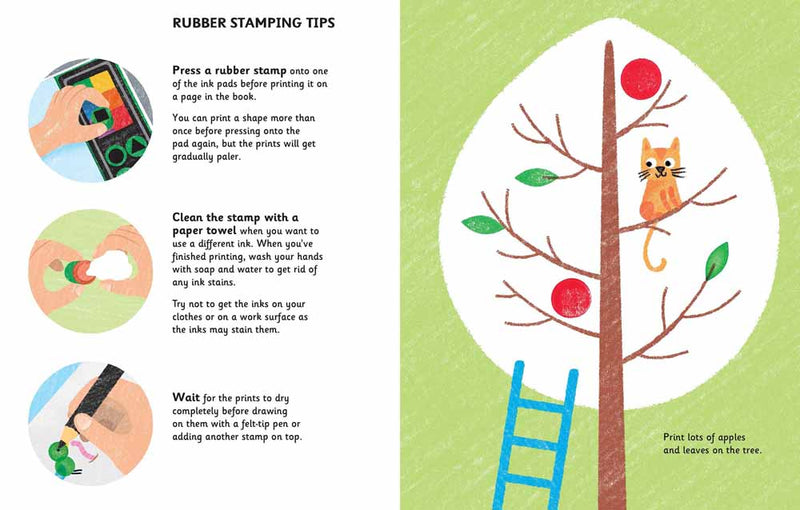 Rubber Stamp Activities Garden Usborne