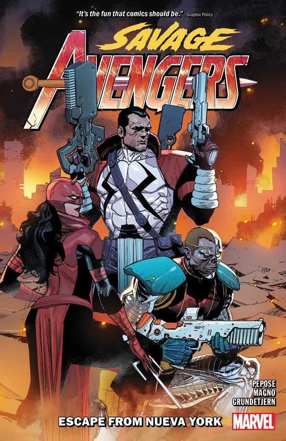 SAVAGE AVENGERS VOL. 2: ESCAPE FROM NUEVA YORK-Graphic novel / Comic book / Manga: genres-買書書 BuyBookBook