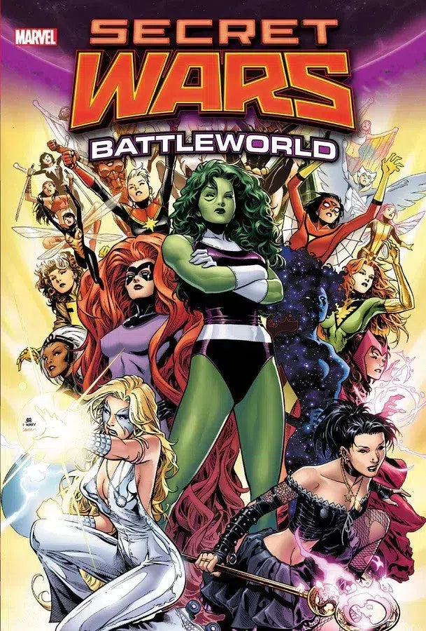 SECRET WARS: BATTLEWORLD OMNIBUS VOL. 1 JIM CHEUNG COVER