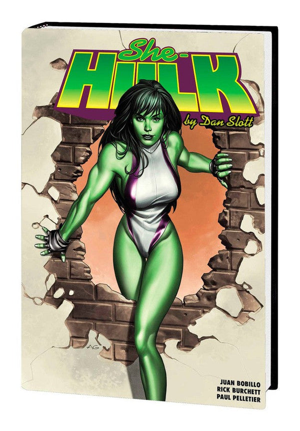 SHE-HULK BY DAN SLOTT OMNIBUS [NEW PRINTING]-Graphic novel / Comic book / Manga: genres-買書書 BuyBookBook