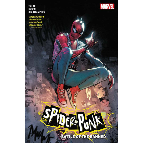 SPIDER-PUNK: BATTLE OF THE BANNED-Fiction: 歷險科幻 Adventure & Science Fiction-買書書 BuyBookBook