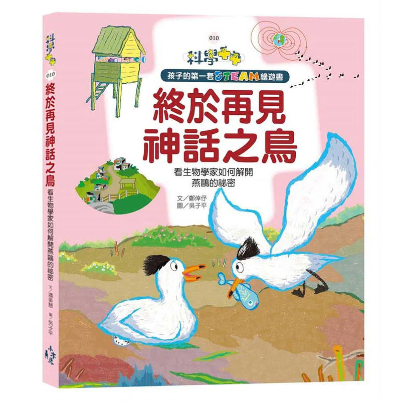 孩子的第一套STEAM繪遊書10 終於再見神話之鳥 看生物學家如何解開燕鷗的祕密-非故事: 動物植物 Animal & Plant-買書書 BuyBookBook