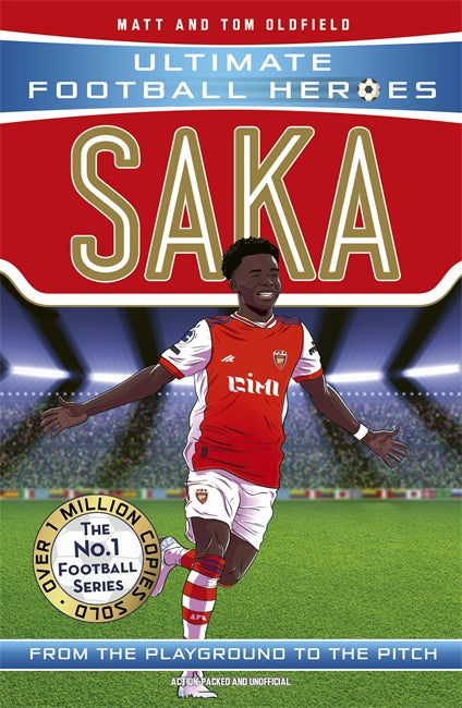 Saka (Ultimate Football Heroes - The No.1 football series)-Children’s / Teenage general interest: Sports and outdoor recreation-買書書 BuyBookBook