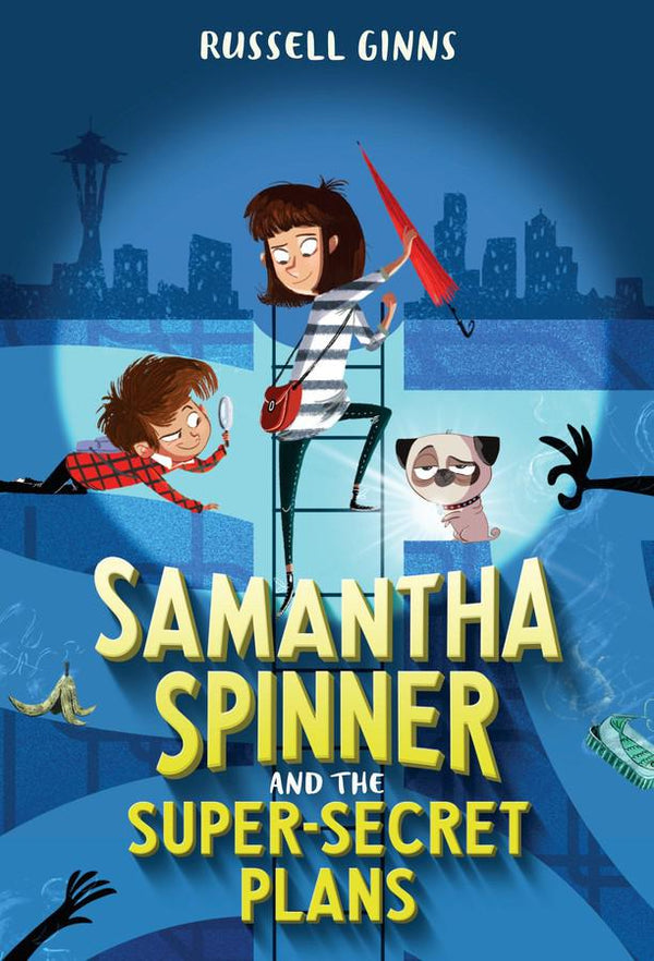 Samantha Spinner and the Super-Secret Plans-Children’s / Teenage fiction: Action and adventure stories-買書書 BuyBookBook