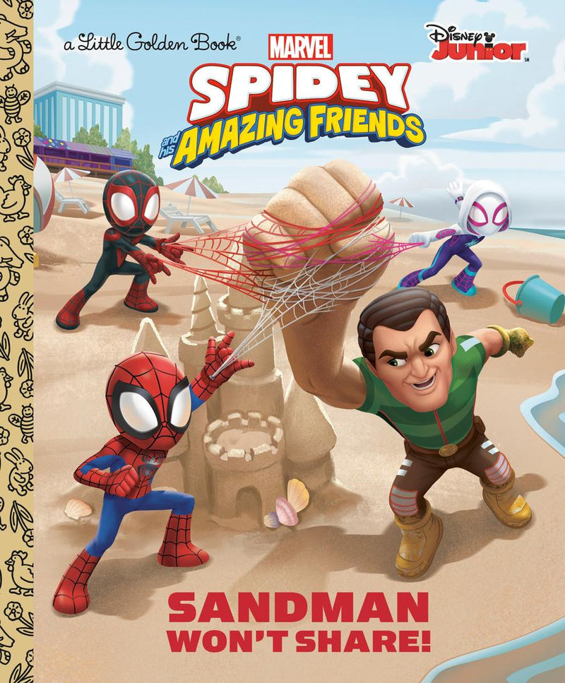 Sandman Won't Share! (Marvel Spidey and His Amazing Friends)-Children’s / Teenage fiction: General and modern fiction-買書書 BuyBookBook