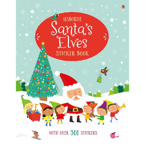 Santa's Elves Sticker Book (Fiona Watt)