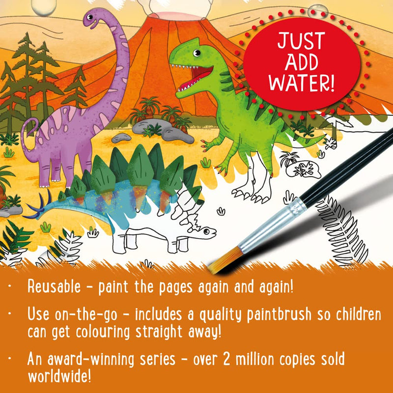 Scales and Tales Dinosaurs (Magic Water Colouring) (Jenny Copper)