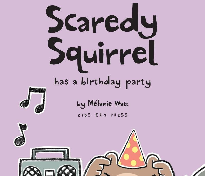 Scaredy Squirrel Has A Birthday Party (Melanie Watt)-Fiction: 幽默搞笑 Humorous-買書書 BuyBookBook