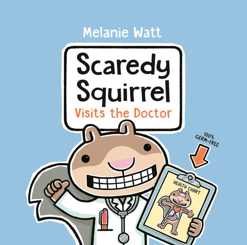 Scaredy Squirrel Visits the Doctor-Children’s / Teenage fiction: Nature and animal stories-買書書 BuyBookBook