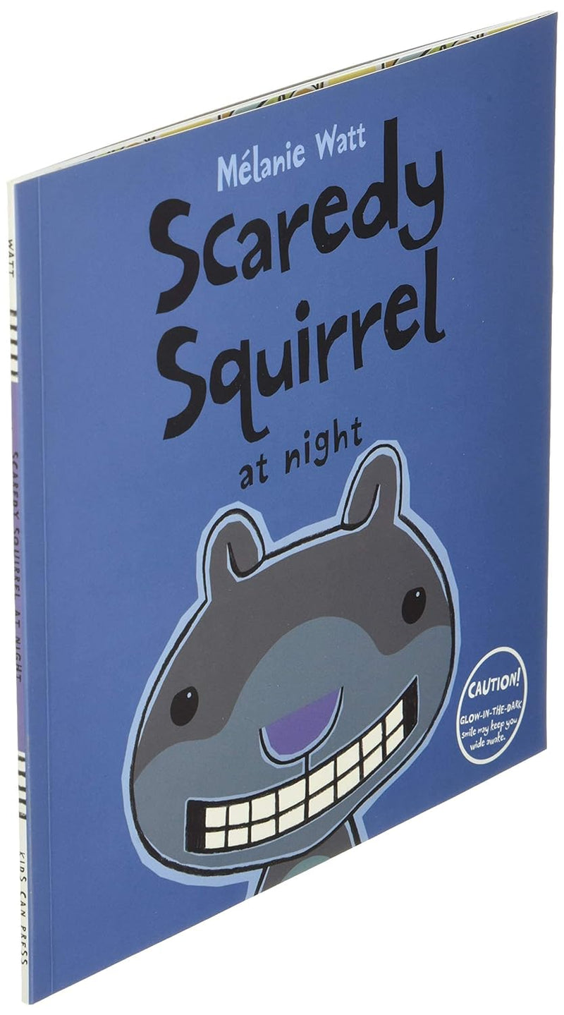 Scaredy Squirrel at Night (Melanie Watt)-Fiction: 劇情故事 General-買書書 BuyBookBook