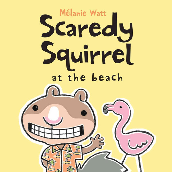 Scaredy Squirrel at the Beach (Melanie Watt)-Fiction: 幽默搞笑 Humorous-買書書 BuyBookBook